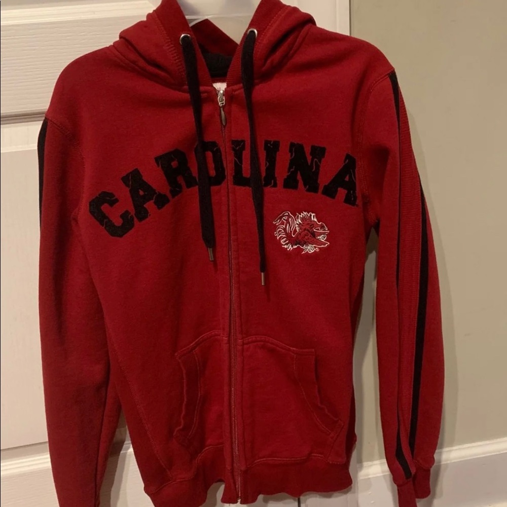 South Carolina Gamecocks Hooded Zip Up Jacket